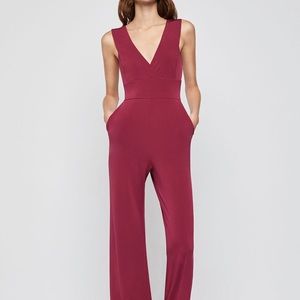 BCBGeneration jumpsuit red
